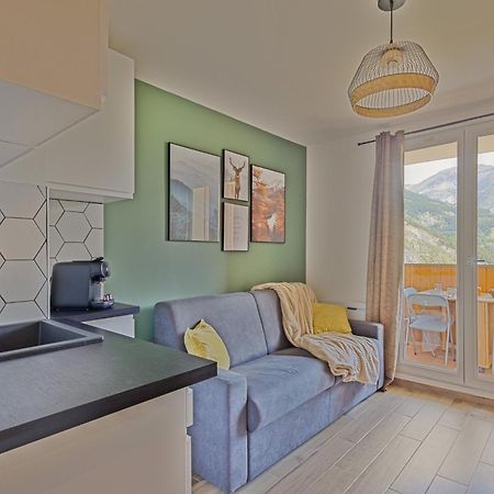 Studio De Charme Avec Vue Sur Le Val D'Allos, Parking Et Wifi Gratuit Zewnętrze zdjęcie